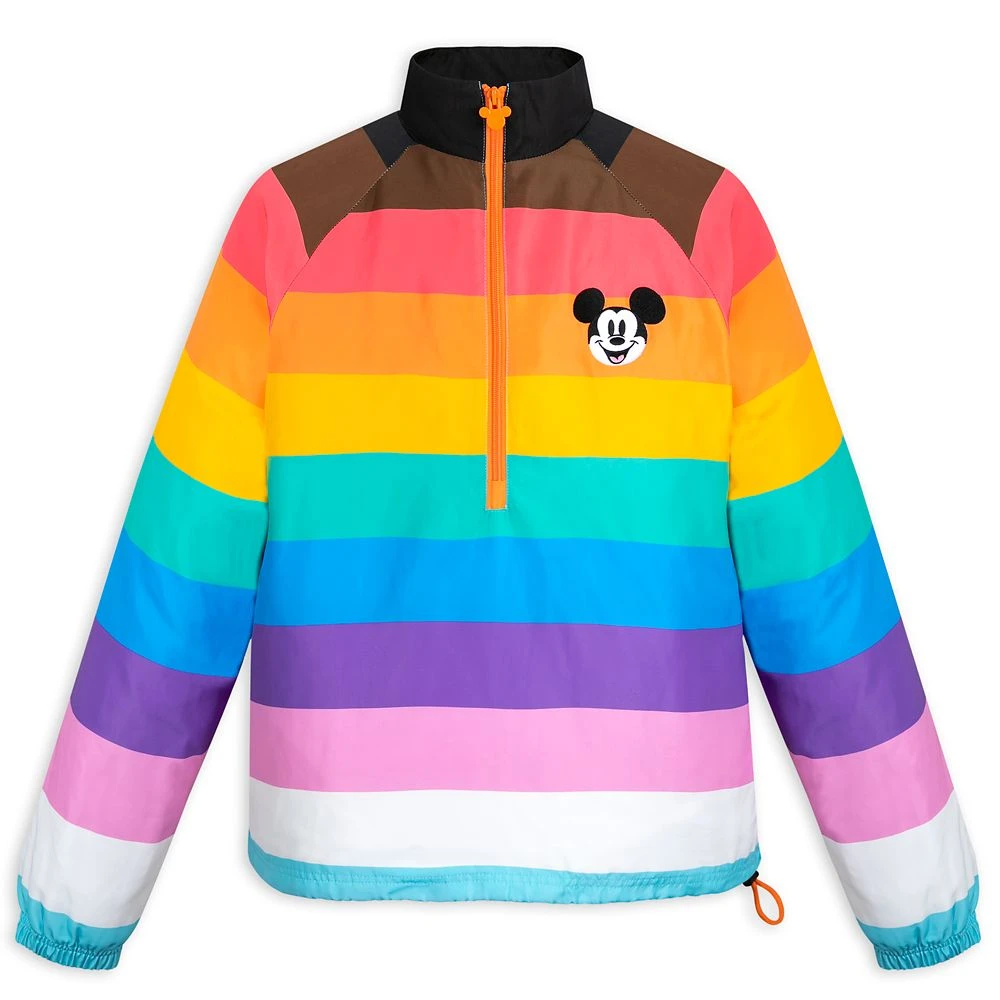 Mickey Mouse 3/4 Zip Pullover Jacket For Adults – Disney Pride Collection 3 Mickey Mouse 3/4 Zip Pullover Jacket For Adults – Disney Pride Collection