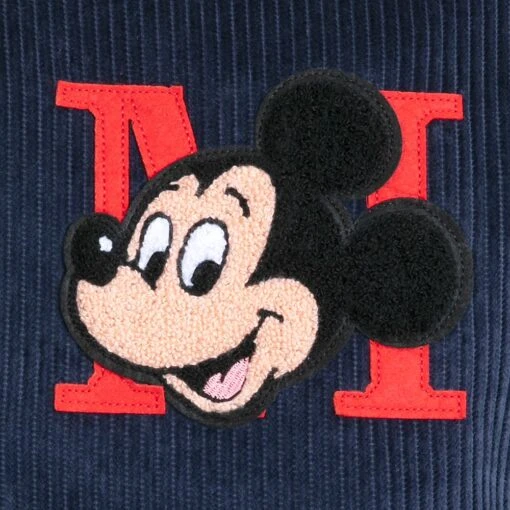 Disney Mickey Mouse Corduroy Bomber Jacket For Men - Image 4