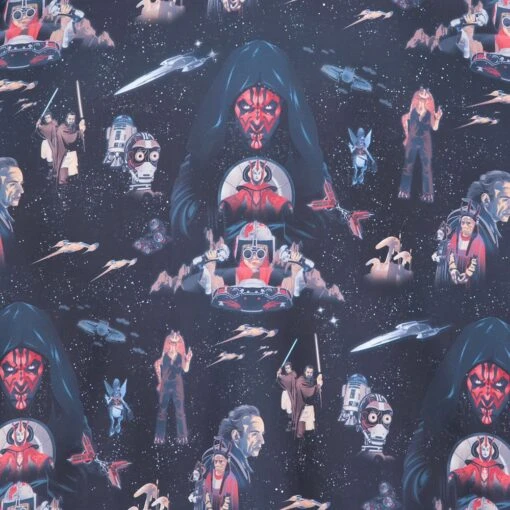 Disney Star Wars: Episode 1 Performance Pullover Hoodie For Adults By RSVLTS – The Phantom Menace 25th Anniversary - Image 4