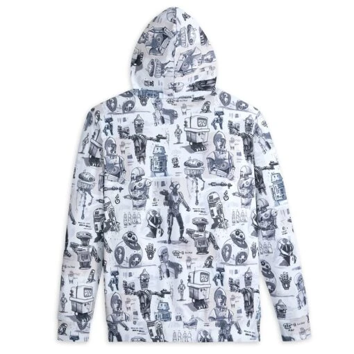 Disney Star Wars Droids Performance Pullover Hoodie For Adults By RSVLTS - Image 3