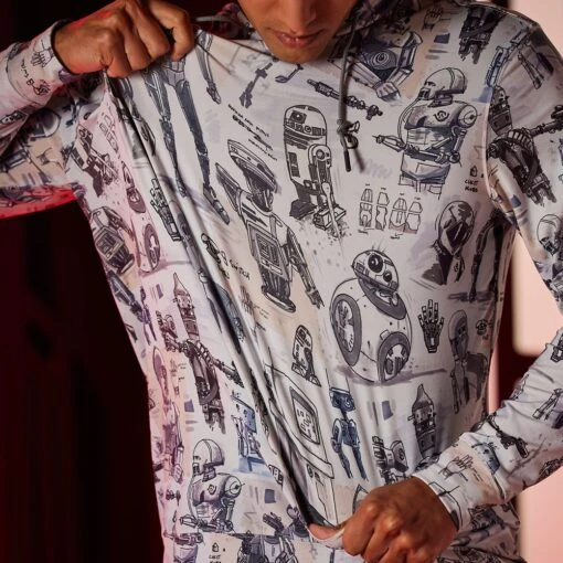 Disney Star Wars Droids Performance Pullover Hoodie For Adults By RSVLTS - Image 5