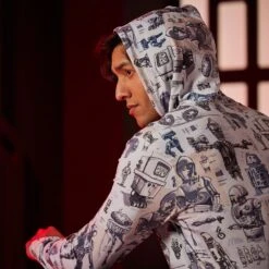 Disney Star Wars Droids Performance Pullover Hoodie For Adults By RSVLTS -Disney 5202106430333 5