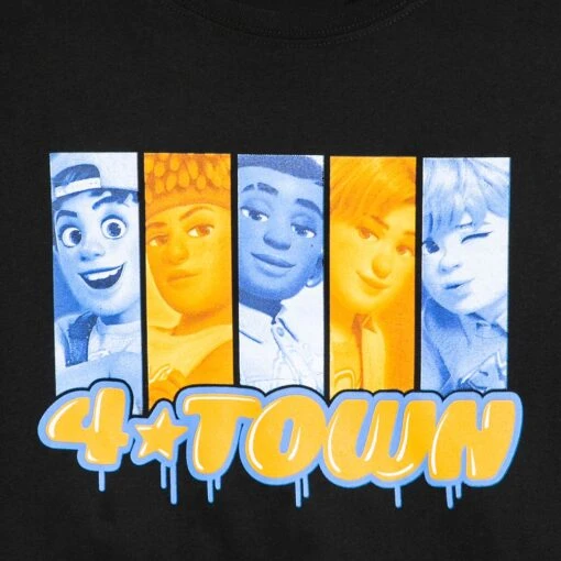 Disney 4★Town Long Sleeve T-Shirt For Adults – Turning Red - Image 2