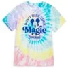 Mickey Mouse ''Don't Hide Your Magic'' Tie-Dye T-Shirt For Adults – Disneyland -Disney 5205048020183