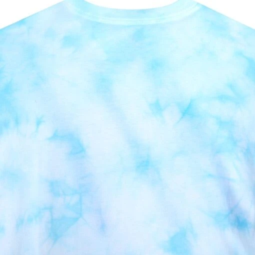 Mickey Mouse Icon And Sleeping Beauty Castle Long Sleeve Tie-Dye T-Shirt For Adults – Disneyland - Image 3