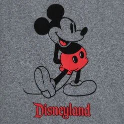 Mickey Mouse Standing Ringer T-Shirt For Adults – Disneyland -Disney 5205057340192 1