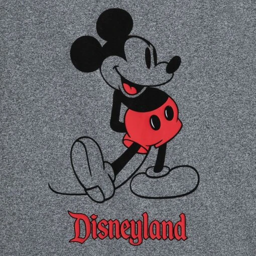Mickey Mouse Standing Ringer T-Shirt For Adults – Disneyland - Image 2