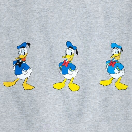 Disney Donald Duck Through The Years T-Shirt For Adults - Image 4