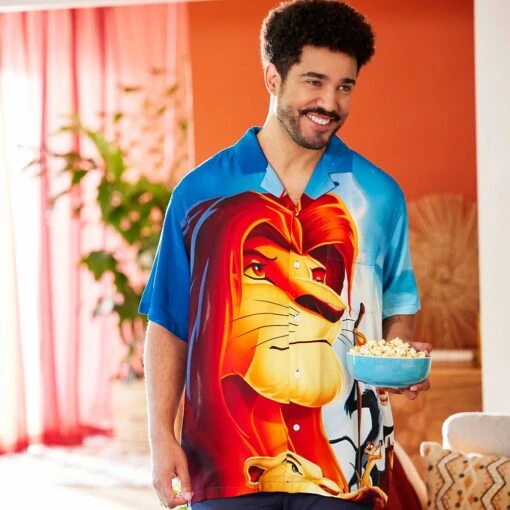 Disney The Lion King Camp Shirt For Adults - Image 2