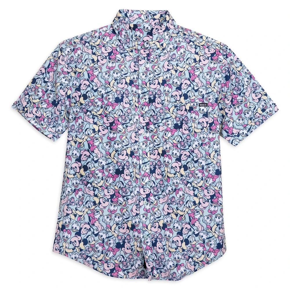 Mickey Mouse And Friends ''Afternoon'' Shirt For Adults By RSVLTS – Disney100 3 Mickey Mouse And Friends ''Afternoon'' Shirt For Adults By RSVLTS – Disney100