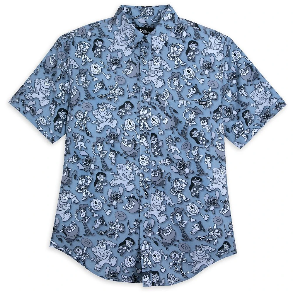 Disney And Pixar Character ''Pie-Eyed Party'' Shirt For Adults By RSVLTS 3 Disney And Pixar Character ''Pie-Eyed Party'' Shirt For Adults By RSVLTS