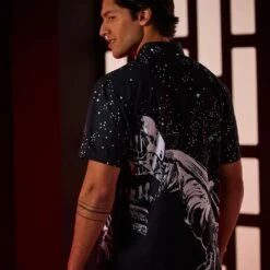 Disney Star Wars ''Power Of The Dark Side'' Button Down Shirt For Adults By RSVLTS 14 Disney Star Wars ''Power Of The Dark Side'' Button Down Shirt For Adults By RSVLTS -Disney 5205106430329 5