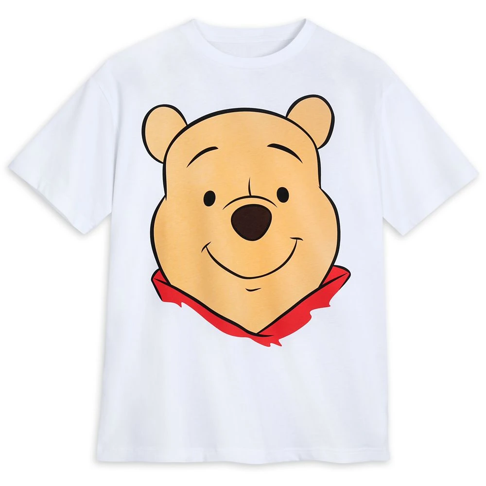 Disney Winnie The Pooh Double-Sided T-Shirt For Adults 3 Disney Winnie The Pooh Double-Sided T-Shirt For Adults