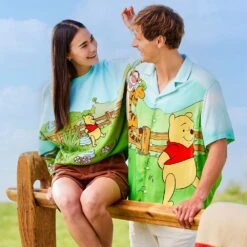 Disney Winnie The Pooh And Pals Woven Shirt For Adults 13 Disney Winnie The Pooh And Pals Woven Shirt For Adults -Disney 5205106880217 5