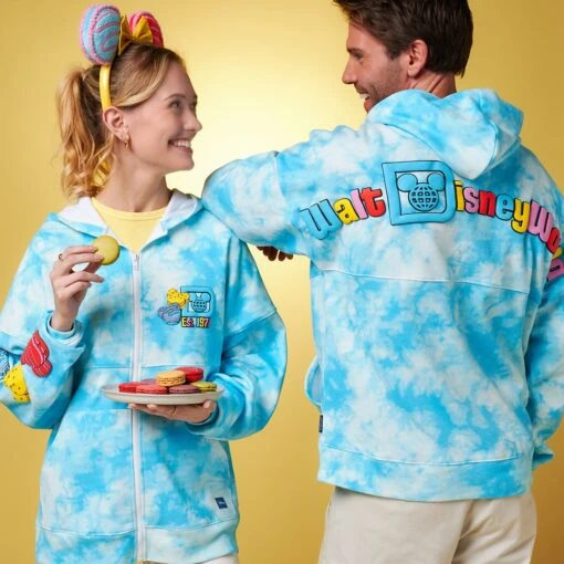 Disney Eats Macaron Spirit Jersey Zip Hoodie For Adults – Walt Disney World - Image 2
