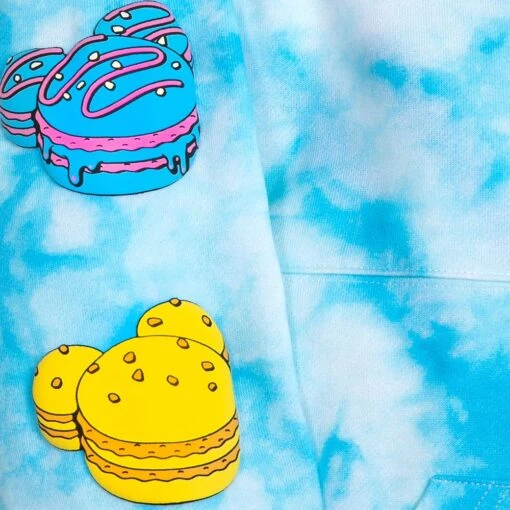 Disney Eats Macaron Spirit Jersey Zip Hoodie For Adults – Disneyland - Image 4