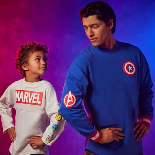 Disney Captain America Spirit Jersey For Adults - Image 2
