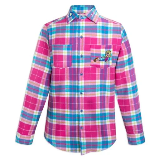Disney Lizzie McGuire Flannel Shirt For Adults By Cakeworthy - Image 2