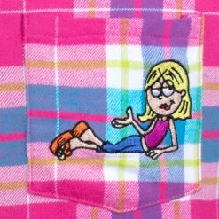 Disney Lizzie McGuire Flannel Shirt For Adults By Cakeworthy -Disney 5303058250091 2