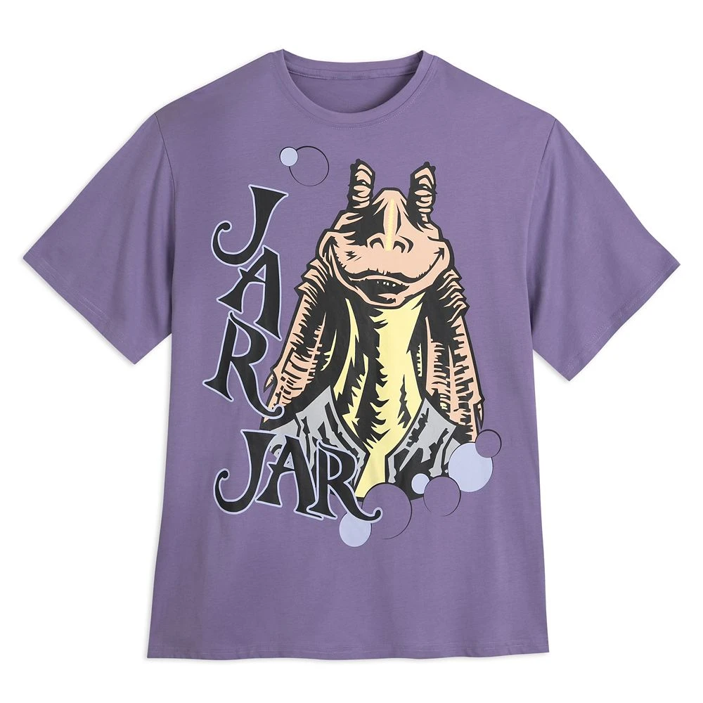 Disney Jar Jar Binks T-Shirt For Adults By Cakeworthy – Star Wars: Episode 1 – The Phantom Menace 3 Disney Jar Jar Binks T-Shirt For Adults By Cakeworthy – Star Wars: Episode 1 – The Phantom Menace