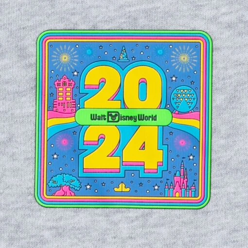 Mickey Mouse Zip Hoodie For Kids – Walt Disney World 2024 - Image 3