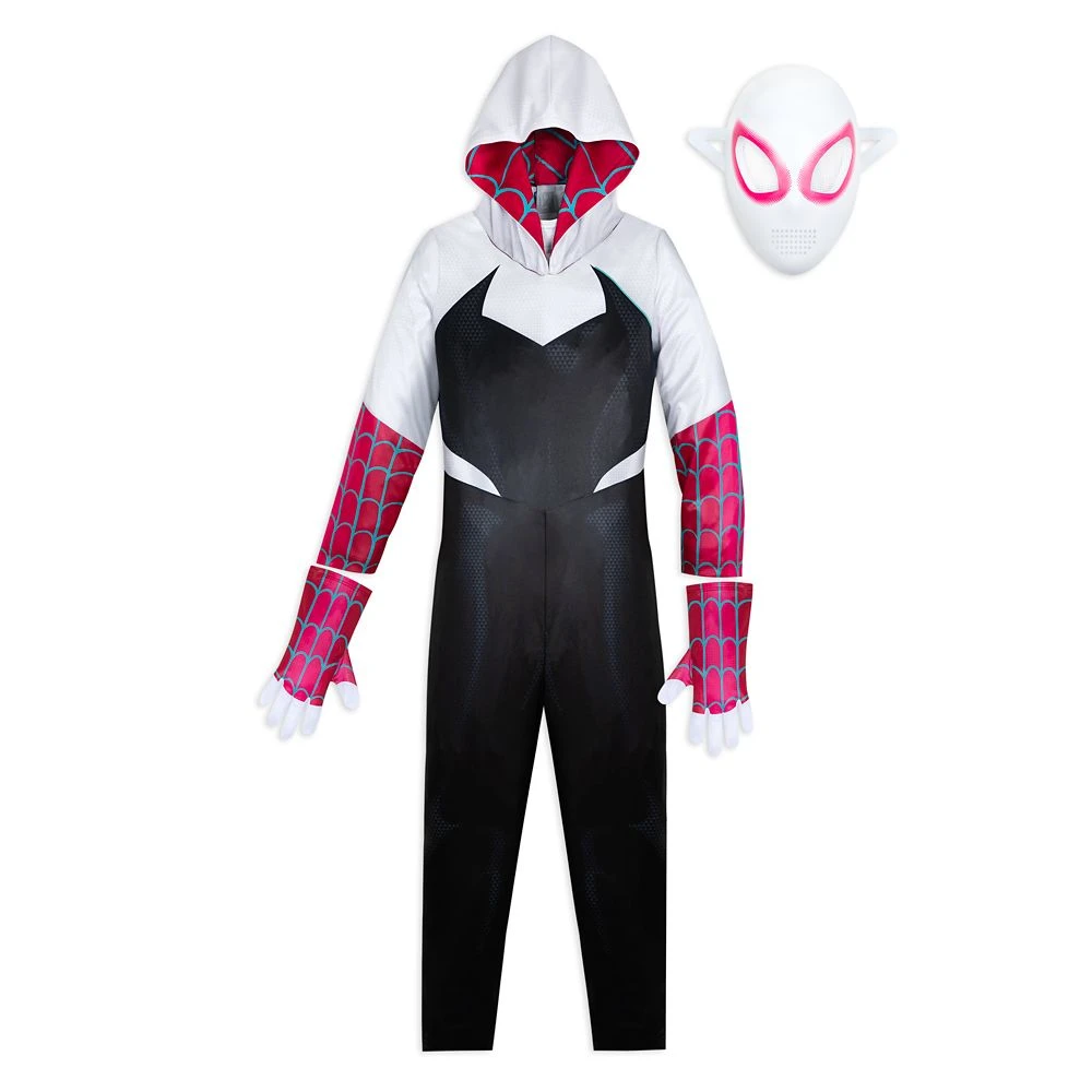 Disney Spider-Gwen Costume For Kids – Spider-Man: Across The Spiderverse 4 Disney Spider-Gwen Costume For Kids – Spider-Man: Across The Spiderverse - Image 2