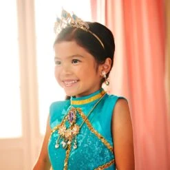 Disney Jasmine Costume Jewelry Set For Kids – Aladdin -Disney 5503059860099 1