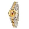 Disney Mickey Mouse Two-Tone Alloy Watch For Women -Disney 6730055371499