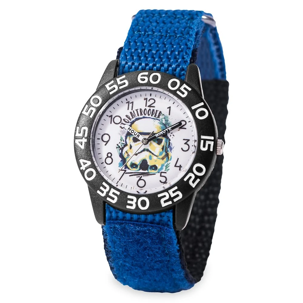 Disney Stormtrooper Time Teacher Watch For Kids – Star Wars 3 Disney Stormtrooper Time Teacher Watch For Kids – Star Wars