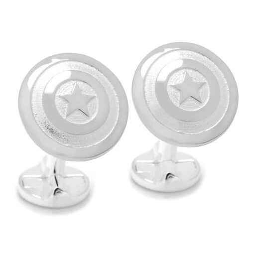 Disney Captain America Shield Cufflinks - Image 2