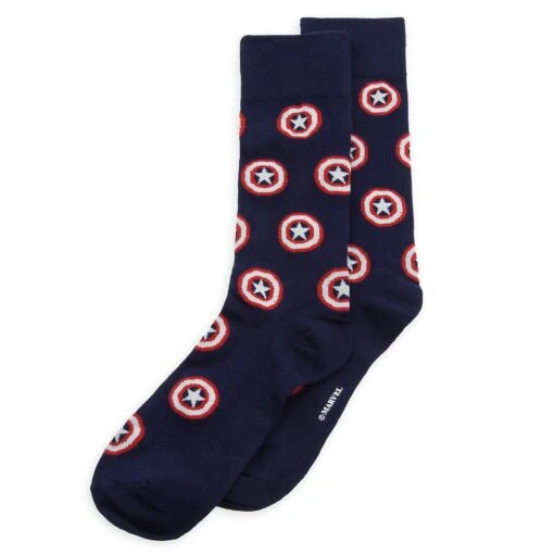 Disney Captain America Socks For Adults - Image 2