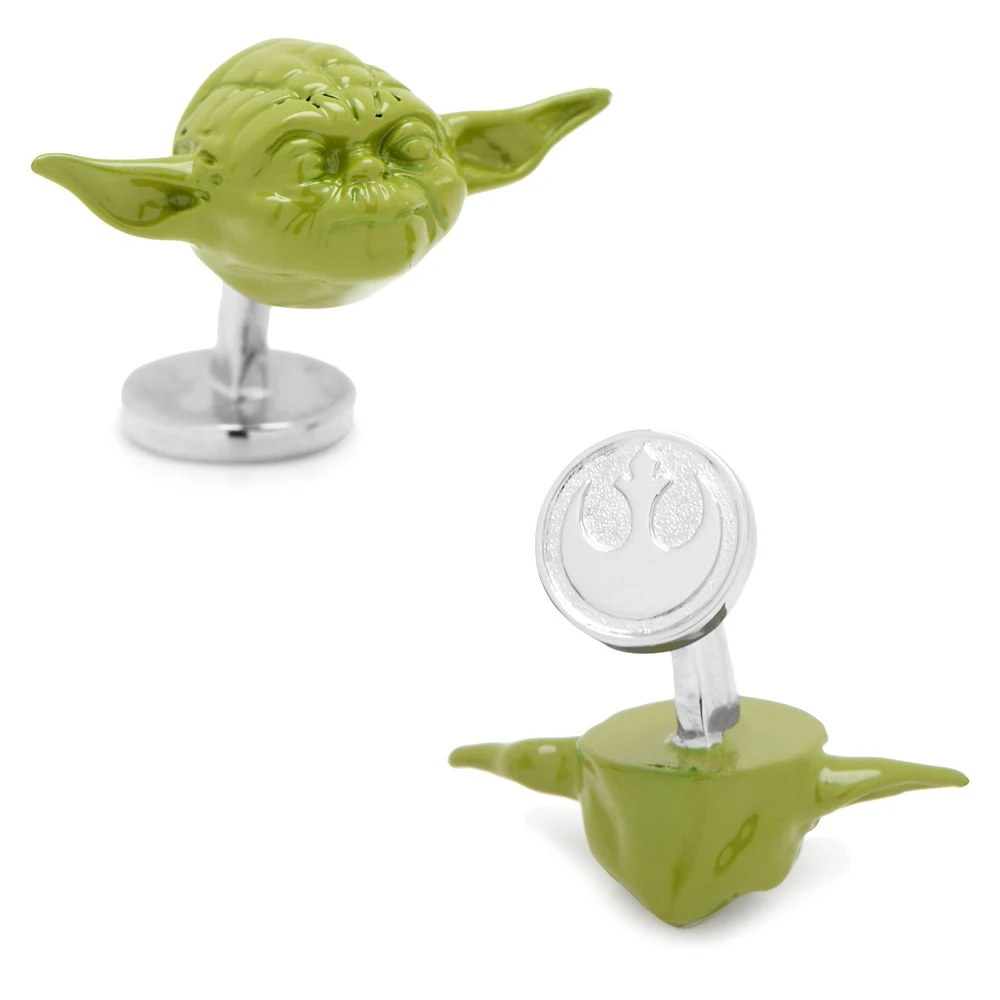 Disney YODA Cufflinks – Star Wars 3 Disney YODA Cufflinks – Star Wars