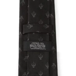 Disney Mythosaur Skull Silk Tie For Adults – Star Wars: The Mandalorian -Disney 6730059361836 3