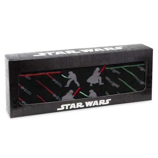 Disney Darth Vader Vs. Luke Skywalker Sock Set For Adults – Star Wars - Image 2