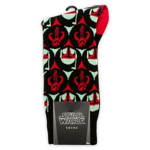 Disney Boba Fett Helmet Socks For Adults – Star Wars - Image 3