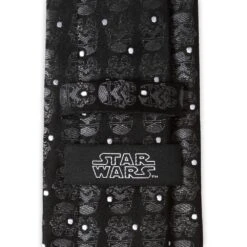 Disney Stormtrooper Black Dot Silk Tie For Adults – Star Wars -Disney 6730059363453 3