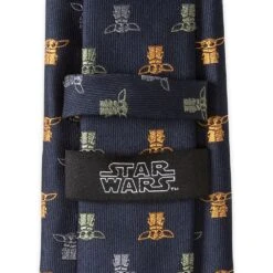 Disney The Child Navy Silk Tie – Star Wars: The Mandalorian 8 Disney The Child Navy Silk Tie – Star Wars: The Mandalorian -Disney 6730059363454 3
