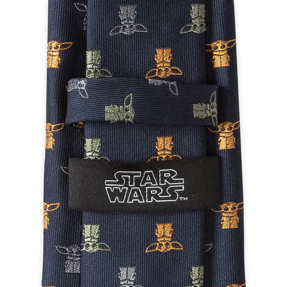 Disney The Child Navy Silk Tie – Star Wars: The Mandalorian 5 Disney The Child Navy Silk Tie – Star Wars: The Mandalorian - Image 3