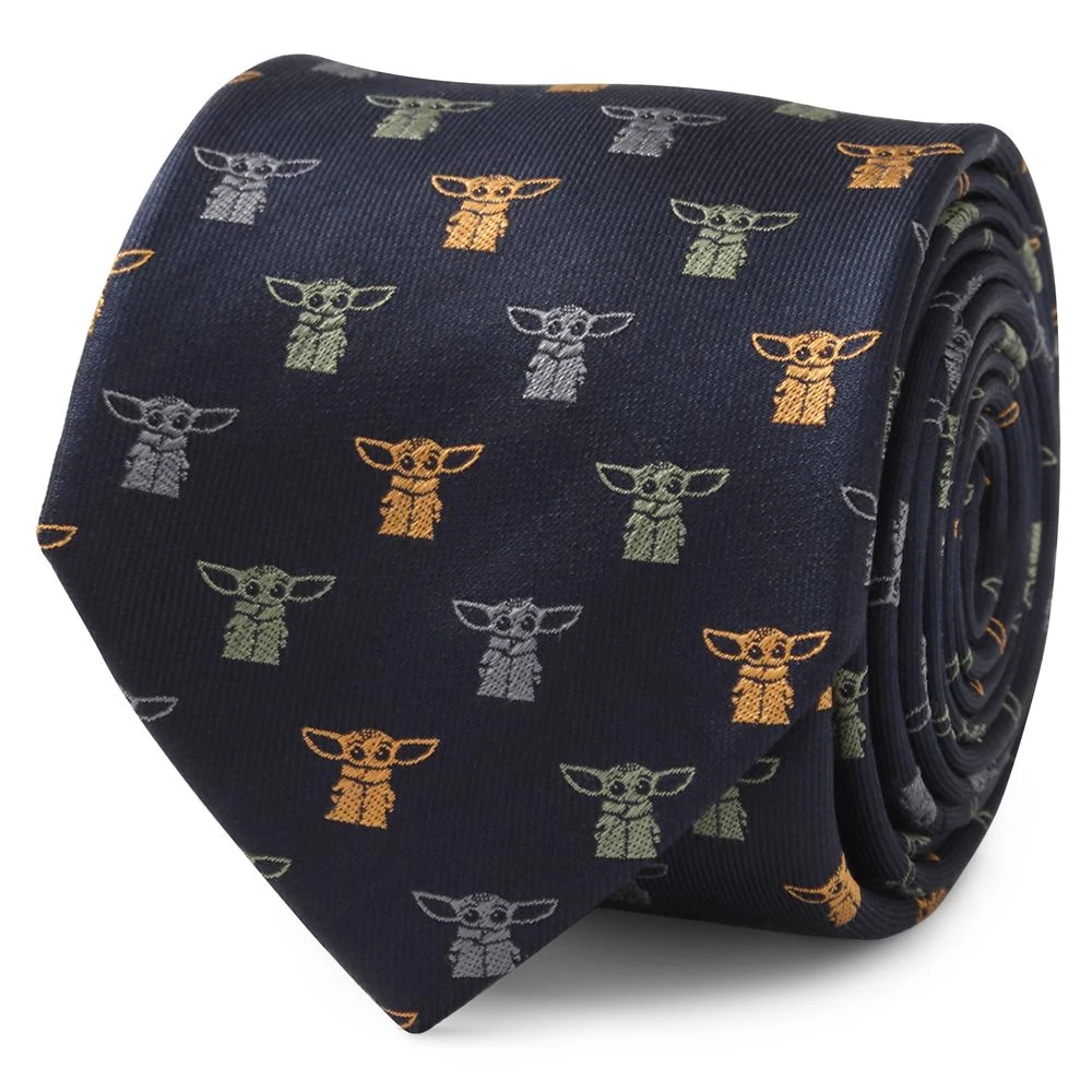 Disney The Child Navy Silk Tie – Star Wars: The Mandalorian 3 Disney The Child Navy Silk Tie – Star Wars: The Mandalorian