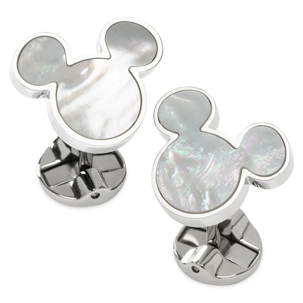 Disney Mickey Mouse Icon Mother Of Pearl Cufflinks 4 Disney Mickey Mouse Icon Mother Of Pearl Cufflinks - Image 2