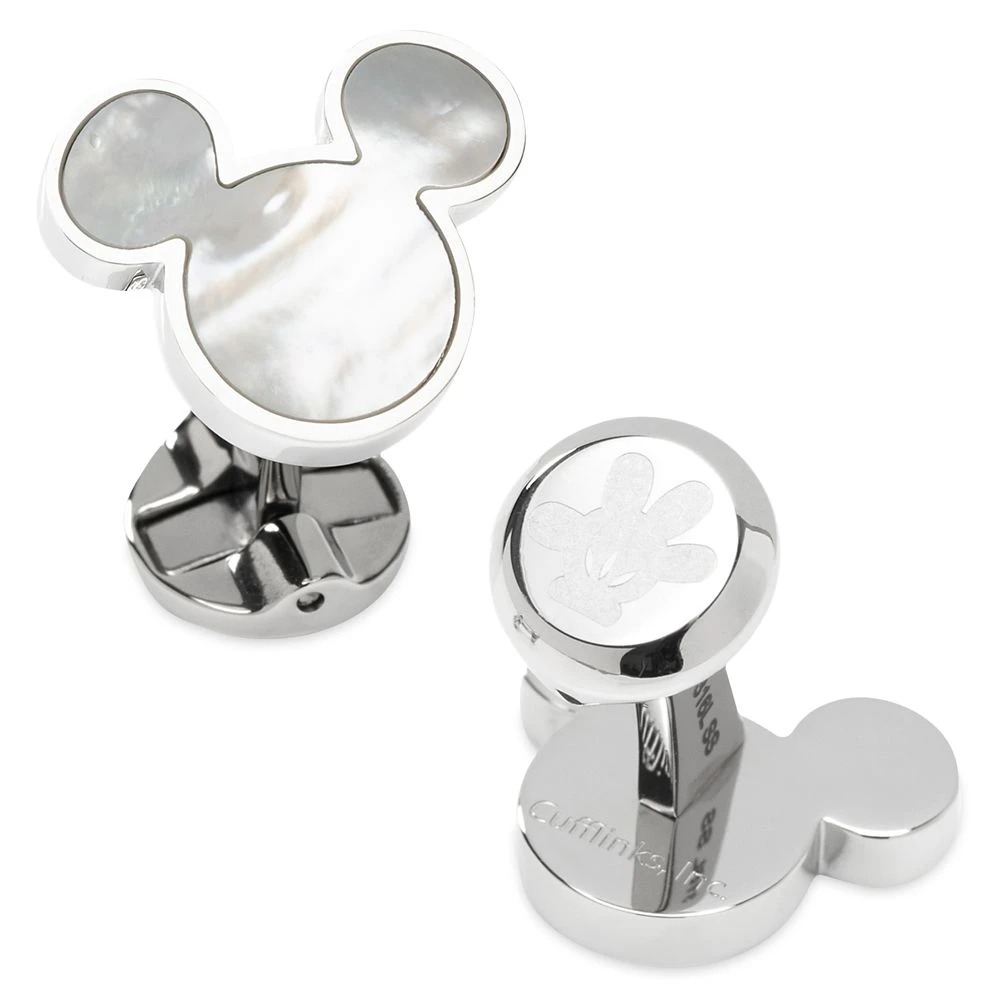 Disney Mickey Mouse Icon Mother Of Pearl Cufflinks 3 Disney Mickey Mouse Icon Mother Of Pearl Cufflinks