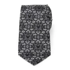 Disney Mickey Mouse Icon Filigree Silk Tie For Adults -Disney 6730059363755 2