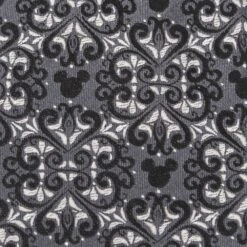 Disney Mickey Mouse Icon Filigree Silk Tie For Adults -Disney 6730059363755 3