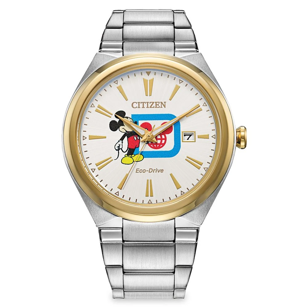 Mickey Mouse Stainless Steel Watch For Adults By Citizen – Walt Disney World 50th Anniversary Vault Timepiece 3 Mickey Mouse Stainless Steel Watch For Adults By Citizen – Walt Disney World 50th Anniversary Vault Timepiece