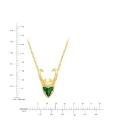 Disney Loki Necklace By CRISLU -Disney 7002057014150 3