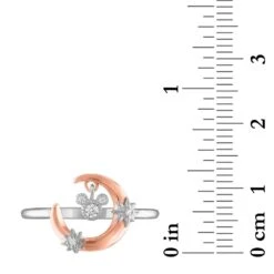 Disney Mickey Mouse Crescent Moon Ring By Rebecca Hook -Disney 7002057284001 2