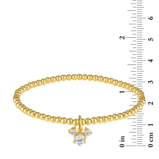 Disney Mickey Mouse Icon Beaded Bracelet By Rebecca Hook - Image 3