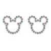 Disney Mickey Mouse Icon Multi-Colored Gems Earrings By Rebecca Hook -Disney 7002057284189
