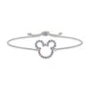 Disney Mickey Mouse Icon Multi-Colored Gems Bracelet By Rebecca Hook -Disney 7002057284191
