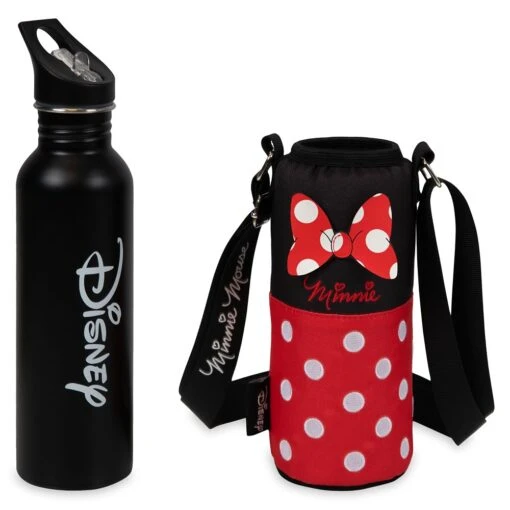 Disney Minnie Mouse Stainless Steel Water Bottle And Cooler Tote - Image 2